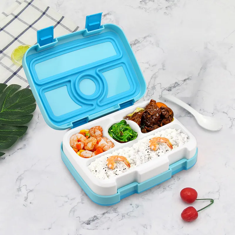 China wholesale food packaging plastic reusable lunch box lonchera reutilizable lunch box warmer heat boxes