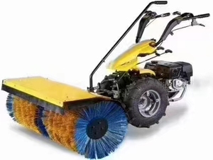 آلة إزالة الثلوج الجديدة من JJZG بمحرك بنزين صغير يدفع باليد مع مجرفة ثلج أوتوماتيكية من لونسين - Product Image 5