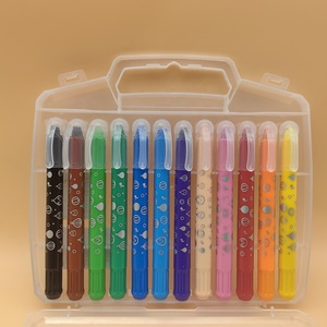 12/24 colori <span class=keywords><strong>pastelli</strong></span> in Gel per bambini Set di <span class=keywords><strong>pastelli</strong></span> Twistable Non tossici per bambini che colorano pastello setoso acquerello pastello - Product Image 2