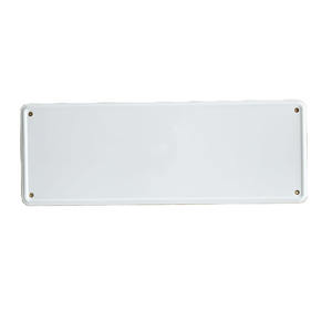 Plaques d'immatriculation 3D durables en aluminium et plastique au design personnalisé et résistantes aux UV pour les étiquettes de moteur de bébé de voiture avec des tailles personnalisées - Product Image 2