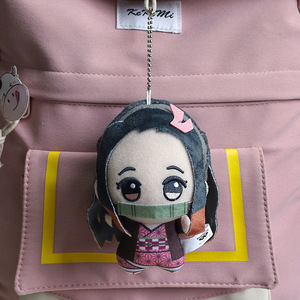 14 Diseños de Peluches Personalizados de Anime Demon Slayer (Zenitsu, <span class=keywords><strong>Shinobu</strong></span>) con Cadena, Lindos y Suaves Peluches de Anime con Llavero para Niños, Regalo - Product Image 1