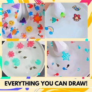 Nouveau style – Marqueurs pour tableau blanc 4, 8 ou 12 couleurs – Jouets éducatifs pour enfants – Stylo de peinture magique flottant sur l'eau - Product Image 3