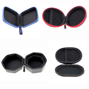 Factory Custom ized Tragbare runde Reiß verschluss hülle <span class=keywords><strong>Eva</strong></span> Shell harte runde harte wasserdichte Mini wasserdichte Hülle - Product Image 3