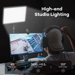 Lumière vidéo LED M24 avec télécommande professionnelle, éclairage de panneau à intensité variable, <span class=keywords><strong>studio</strong></span> photo, photographie en direct, lumière de remplissage, <span class=keywords><strong>Tik</strong></span> <span class=keywords><strong>Tok</strong></span> - Product Image 4
