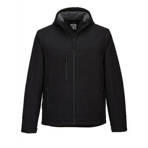PORTWEST - KX362BKRXXL KX3 con capucha Softshell (3L) chaqueta negra-EAN 5036108350018 ALL WEATHER PROTECTION - Product Image 1