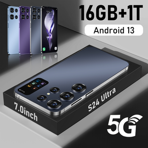 Nouveaux Smartphones S24 Ultra 5G, Mini Téléphones Mobiles Intelligents, Téléphones d'Occasion, Téléphones <span class=keywords><strong>Pas</strong></span> Chers - Product Image 5