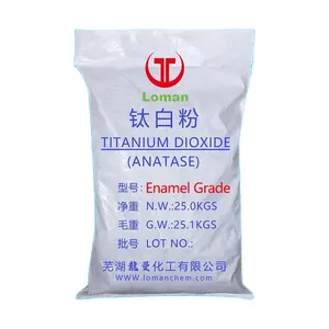 China manufacturer Enamel Grade titanium dioxide tio2 anatase Dioxido de Titanio Titanium Dioxide Anatase
