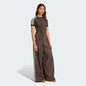 Pantalones de chándal de mujer de corte holgado, largos, con estampado de leopardo, de pierna ancha, de felpa suave, tipo <span class=keywords><strong>jogger</strong></span> - Product Image 2