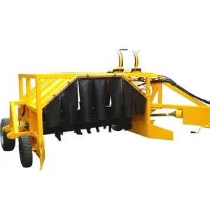 tractor towed hydraulic pto driven Compost turner machine/ Tractor towable windrow turner
