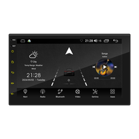 Radio Doble DIN para Auto con Pantalla de 7 Pulgadas, Carplay Inalámbrico, Android Auto, Bluetooth, Estéreo Universal Android de 7 Pulgadas