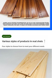 Panneaux de revêtement mural décoratifs <span class=keywords><strong>en</strong></span> pin écossais carbonisé, fabriqués avec une élégance exquise - Product Image 3