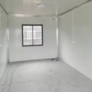 <span class=keywords><strong>Garage</strong></span> modulaire en conteneurs |   Abri de voiture préfabriqué avec porte à enroulement automatique - Product Image 4