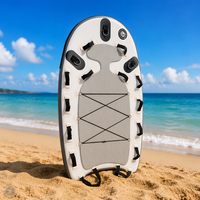 Planche de sauvetage gonflable personnalisée avec logo, planche de sauvetage pour sauveteurs, planche de surf, planche à pagaie pour centre de formation au sauvetage aquatique