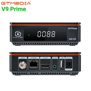 GTMEDIA V9 primo ricevitore satellitare DVB-S2X integrato WiFi Full HD 1080P supporto CA Card PVR Ready Ethernet 4G/3G Dongle