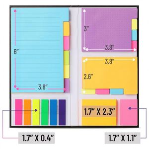 Factory Custom Self-Adhesive Sticky Notes Office Student Stationery Kraft Paper <b>Notepad</b> with Custom Logo Promotional Memo Pads - Product Image 4