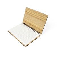 Smart A5 Class mate Holz Notizbuch Journal mit Bambus abdeckung Hand gefertigte Holz Handwerk Holzkisten Wand schilder
