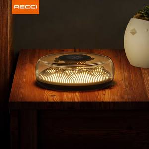 RECCI RCW-42 3-Gear Dimmable Ambient <b>Light</b> Wireless Fast Charger for Smartphones - Product Image 3