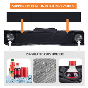 Golf Cart Front Organizer Storage Bag Nylon 8-11 Compartments Car Organizers For Golf Cart Accessories - Product Image 3