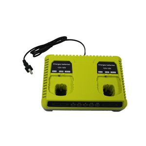 <span class=keywords><strong>Chargeur</strong></span> rapide double chimie <span class=keywords><strong>18V</strong></span> ABS 2 ports P118 compatible <span class=keywords><strong>Ryobi</strong></span> pour batteries ONE P117 P118 12V-<span class=keywords><strong>18V</strong></span> Max Li-Ion - Product Image 3
