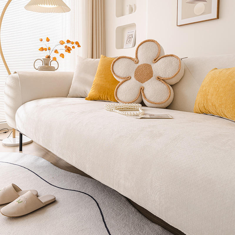 Coussin imperméable pour canapé-blanc