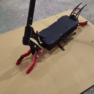 Repuesto para Patinete Eléctrico de 10 y 11 Pulgadas, Resorte de Amortiguación Tipo C de 135 mm y 150 mm de Apertura, Marco Plegable para Patinete Eléctrico con Guardabarros - Product Image 4