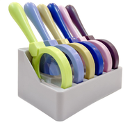 New Kids Handheld Colorful Magnifying Glass 3X HD Magnification Acrylic Lens Children Learning Toy for Education CE/ISO
