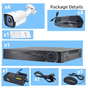 Chất lượng cao 4CH PoE an ninh Hệ Thống Camera mạng Máy ảnh - Product Image 6