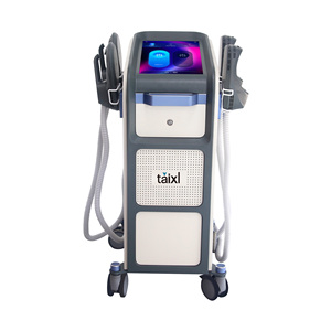 Appareil de remodelage corporel et d'amincissement par stimulation musculaire RF à 4 poignées pour l'élimination des graisses et l'entraînement beauté corporelle - Product Image 4
