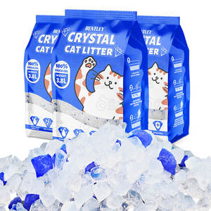 مخصصة سيليكا القط القمامة السائبة غير المعطرة هلام الكريستال الرمال الأكثر مبيعًا هلام السيليكا الساحة الفقرة جاتوس - Product Image 1