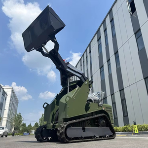 Giao hàng miễn phí omitech Mini Skid chỉ đạo Bộ nạp DIESEL CE EPA động cơ theo dõi 500kg Crawler loader hoàn toàn hệ thống thủy lực để bán - Product Image 1