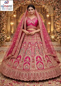 Lehenga Choli de mariée moderne haut de gamme pour femmes, robe traditionnelle indienne pour mariage et fête, tenue élégante brodée - Product Image 2