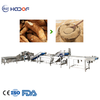 Machine à presser le manioc robuste, éplucheuse-laveuse de manioc, ligne de production d'Attiéké