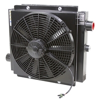 Enfriador de Aceite para Elevador Hidráulico de 12V para Sistema Hidráulico, Intercambiador de Calor de Placas y Aletas