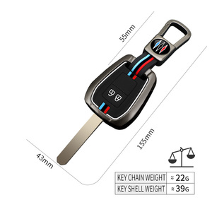 Funda Protectora para Llaves de Coche de Aleación de Zinc y Gel de Sílice para MAN EL EM Etge TGE TGL TGM TGS TGX, Llavero con Anillo, Accesorios para Bolsos - Product Image 4