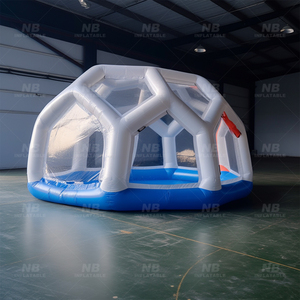 Carpa Inflable Tipo Domo para Fútbol, Carpa Burbuja de PVC, Invernadero para Acampar con Bomba de Aire, Resort 201505 Inflatab - Product Image 5