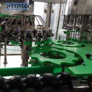 מכונת מילוי משקה בקבוק זכוכית אוטומטית לחלוטין, יין בקבוק זכוכית קו ייצור אלכוהול - Product Image 1