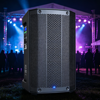 SEC-08A Meistverkaufter 8-Zoll Aufladbarer PA-Lautsprecher 150W RMS Bluetooth 5.0 DSP-Modi Audio-Lautsprecher für Kirche Party Events