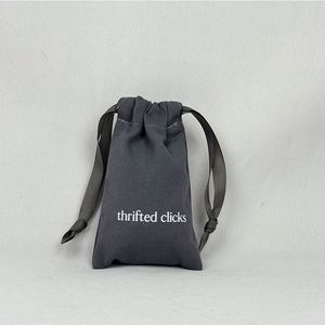 Cotton Canvas <b>Drawstring</b> Bag Eco-Friendly Jewelry <b>Pouch</b> Biodegradable Eco-friendly <b>Drawstring</b> <b>Pouch</b> Wholesale Promotion - Product Image 1