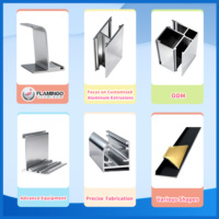 Aluminium doucheprofielen, aluminium doucheframe afdichtingsstrip, glazen doucheprofielen, frameloze badkamerdeuren, douche