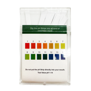 Bandelettes de <span class=keywords><strong>test</strong></span> de pH haute sensibilité 0-14 testeur de pH en papier pH <span class=keywords><strong>100</strong></span> bandelettes/boîte - Product Image 3