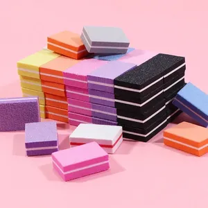 10-100psc Mini Buffing Sanding Files Block <b>Pedicure</b> Care Nail Art Buffer Polish Manicure <b>Pedicure</b> Nail File <b>Tools</b> Nail Charm New - Product Image 6