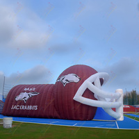 Arche gonflable publicitaire Zhenmei pour événements sportifs, tunnel de course gonflable, mascotte gonflable, tente gonflable