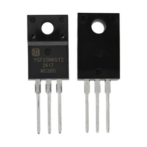 Transistor IGBT YGF20N65T2 YGF20N65 20N65, 20A 650V TO-220F, IGBT Discreto con Diodo de Despliegue Libre para Fuente de Alimentación de Inversor - Product Image 2