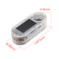 Carte de développement LILYGO T-Embed-CC1101 ESP32-S3 avec écran LCD 19 pouces et module PN532, boîtier transparent/noir