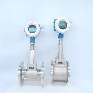 مقياس تدفق الهواء المضغوط وبخار الغاز من الفولاذ المقاوم للصدأ ومقياس تدفق الهواء المضغوط دوامة 1 "2" 3 "4" - Product Image 4