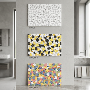 Azulejos de cerámica para pared de 30x45 cm, color marrón, 300x450 mm, diseño de madera, decoración 3D, azulejos de cerámica rotos en oferta. - Product Image 4