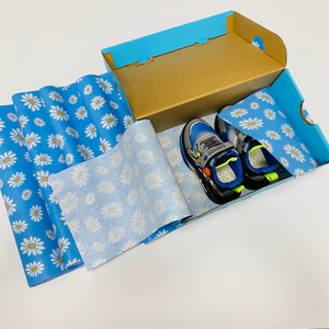 Tissu transparent de qualité supérieure en carton dégradable respirant étanche à l'humidité usine imprimée personnalisée pour les produits de fantaisie d'art - Product Image 1