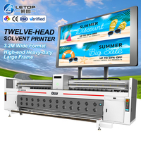 Impresora digital de inyección de tinta multifuncional LETOP Factory 3.2M para rollos, plotter de impresión de pancartas, impresora de lona