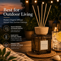 AIKUN Ensemble cadeau diffuseur à bâtonnets avec logo personnalisé, faible MOQ, marque privée, diffuseur d'aromathérapie avec boîte cadeau vierge