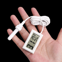 Termometer Digital Higrometer Hewan Sensor Hygrothermograph untuk Peternakan Lebah dan Kolam Ikan